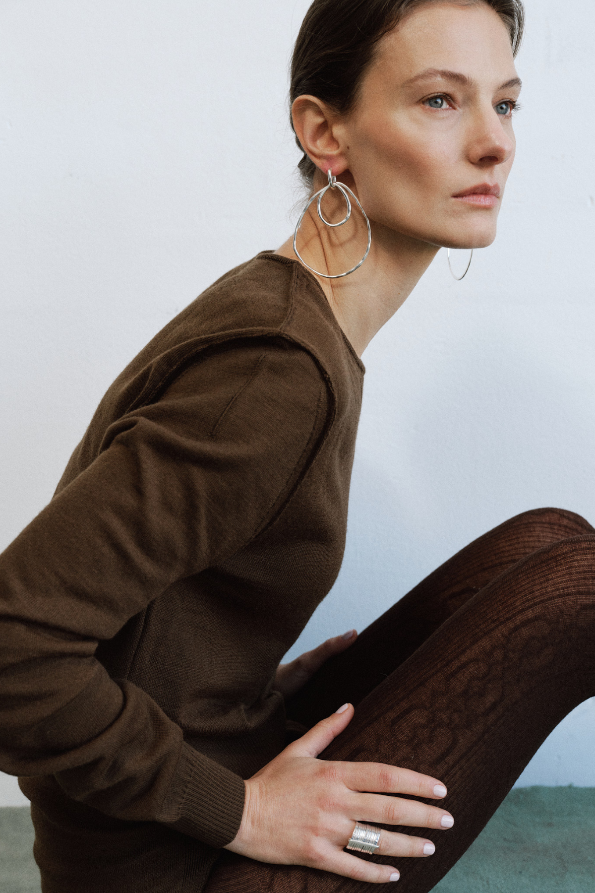 RANIA SILVER EARRINGS