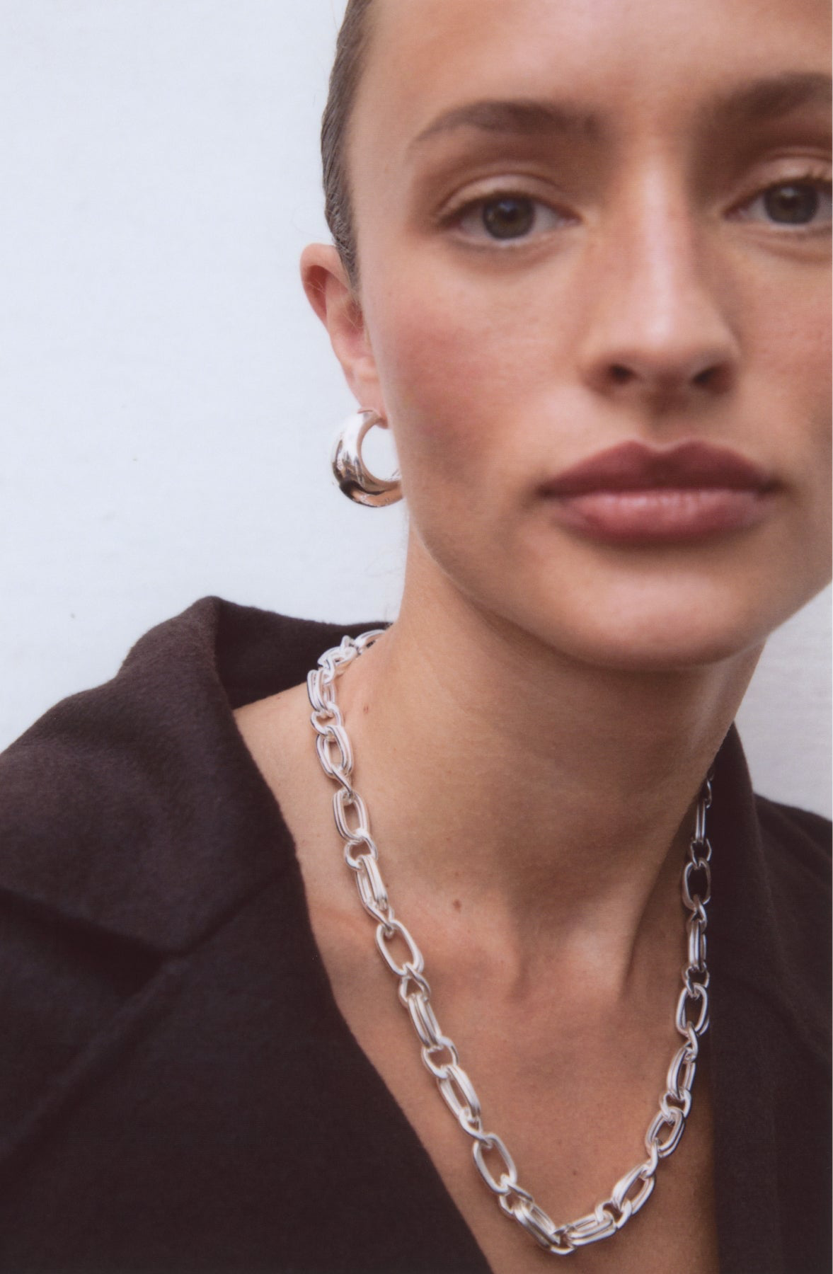 SERENA SILVER NECKLACE