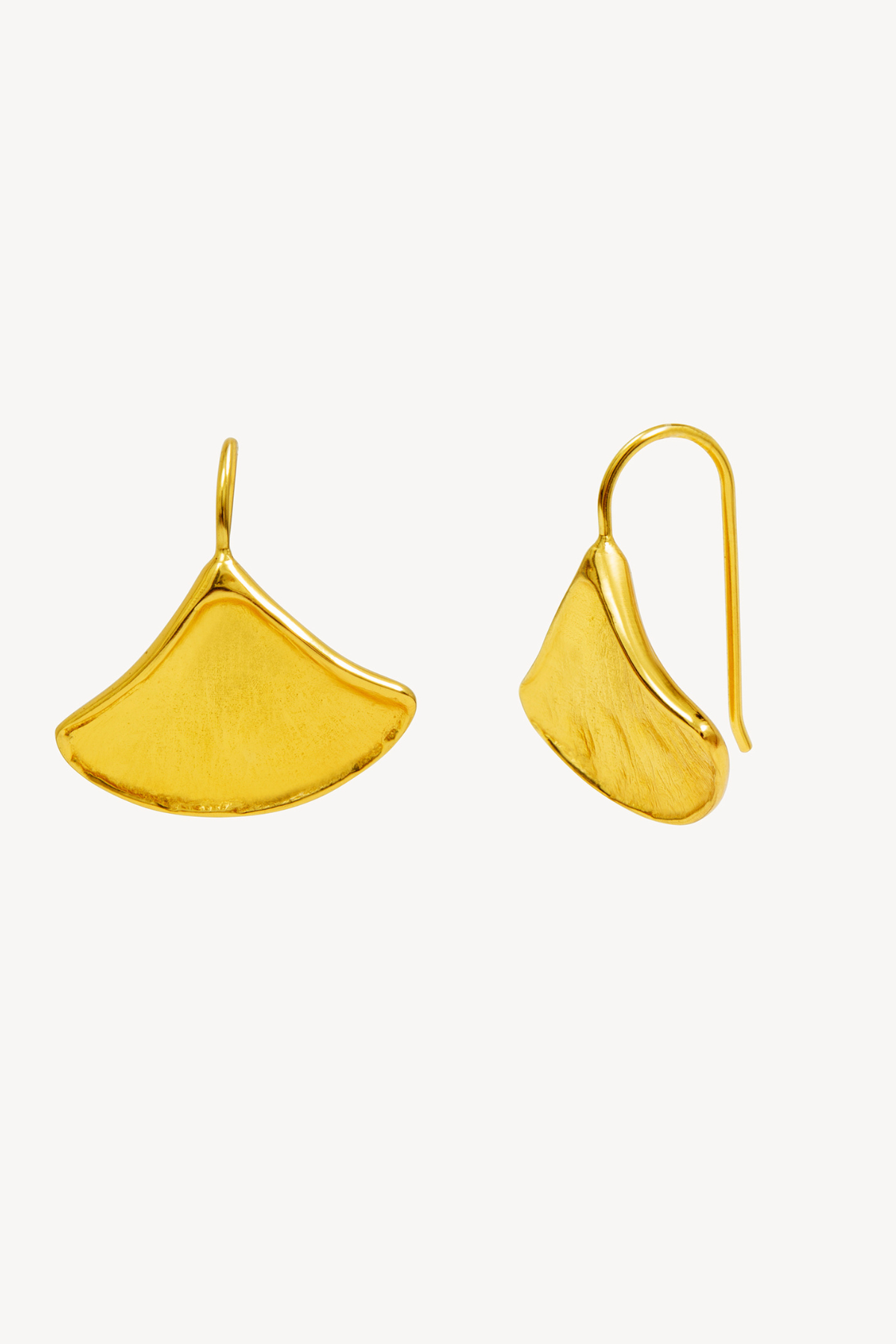 BILOBA GOLD EARRINGS