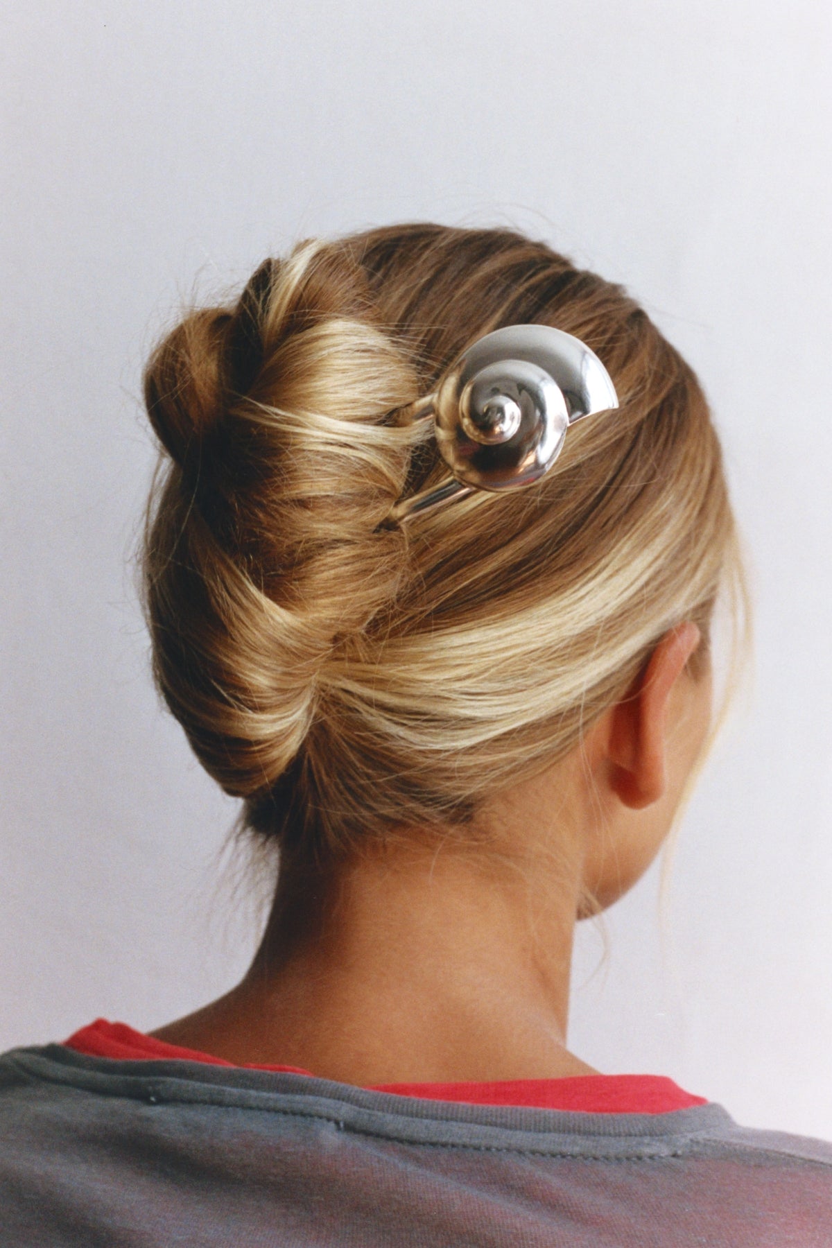 CARLOTA SILVER HAIRCLIP