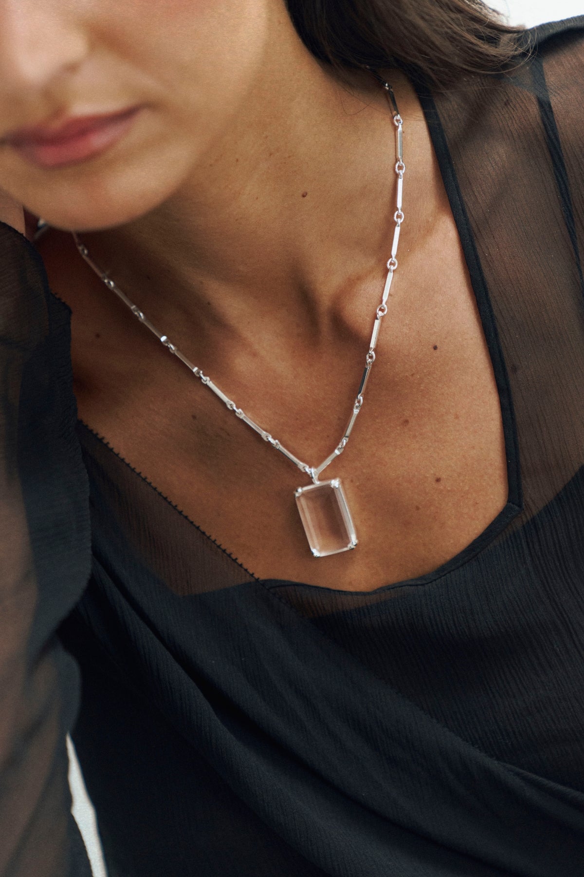 LUCHI COLLAR PLATA
