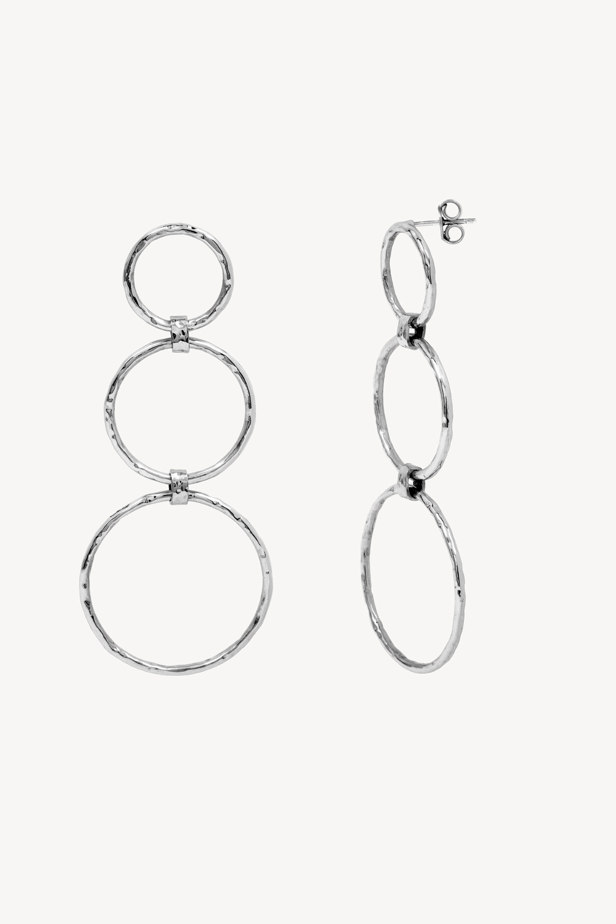 MARS SILVER EARRINGS