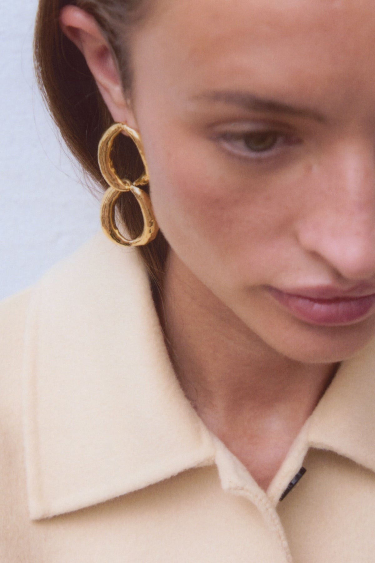 OCHO GOLD EARRINGS