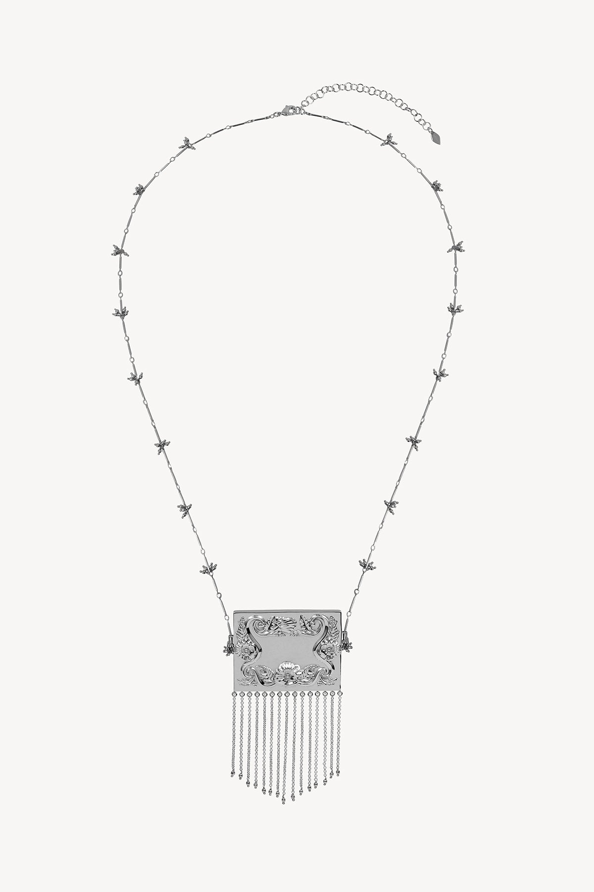 PAULA SILVER NECKLACE