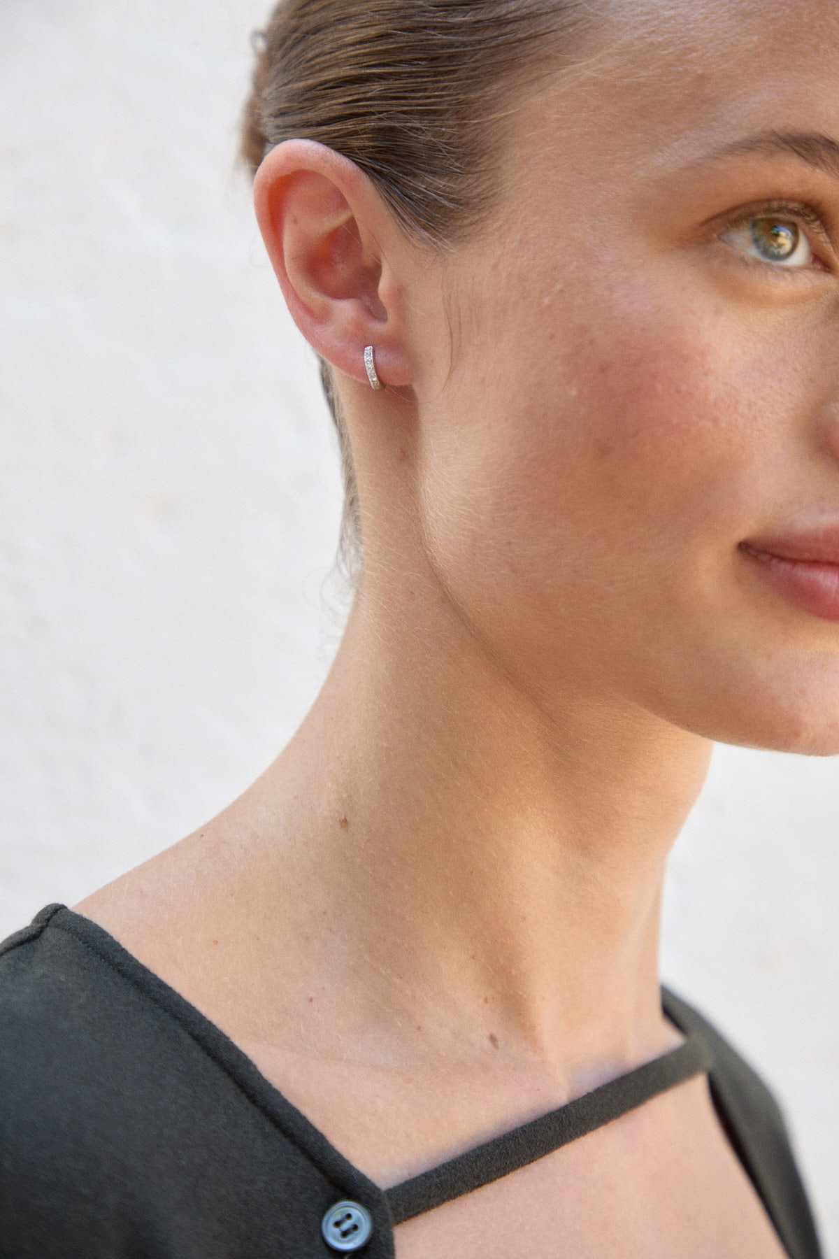 Silver Pelayo mini hoop