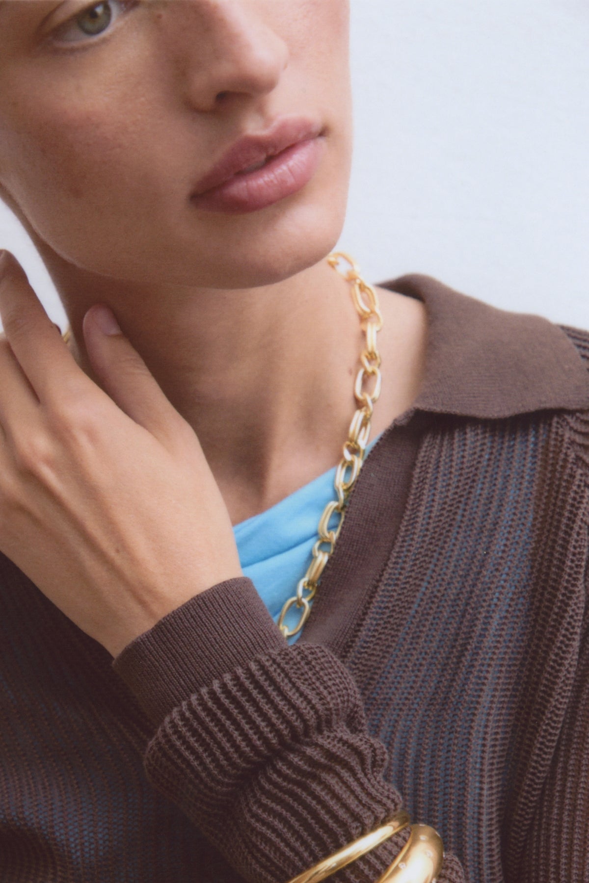 SERENA GOLD NECKLACE