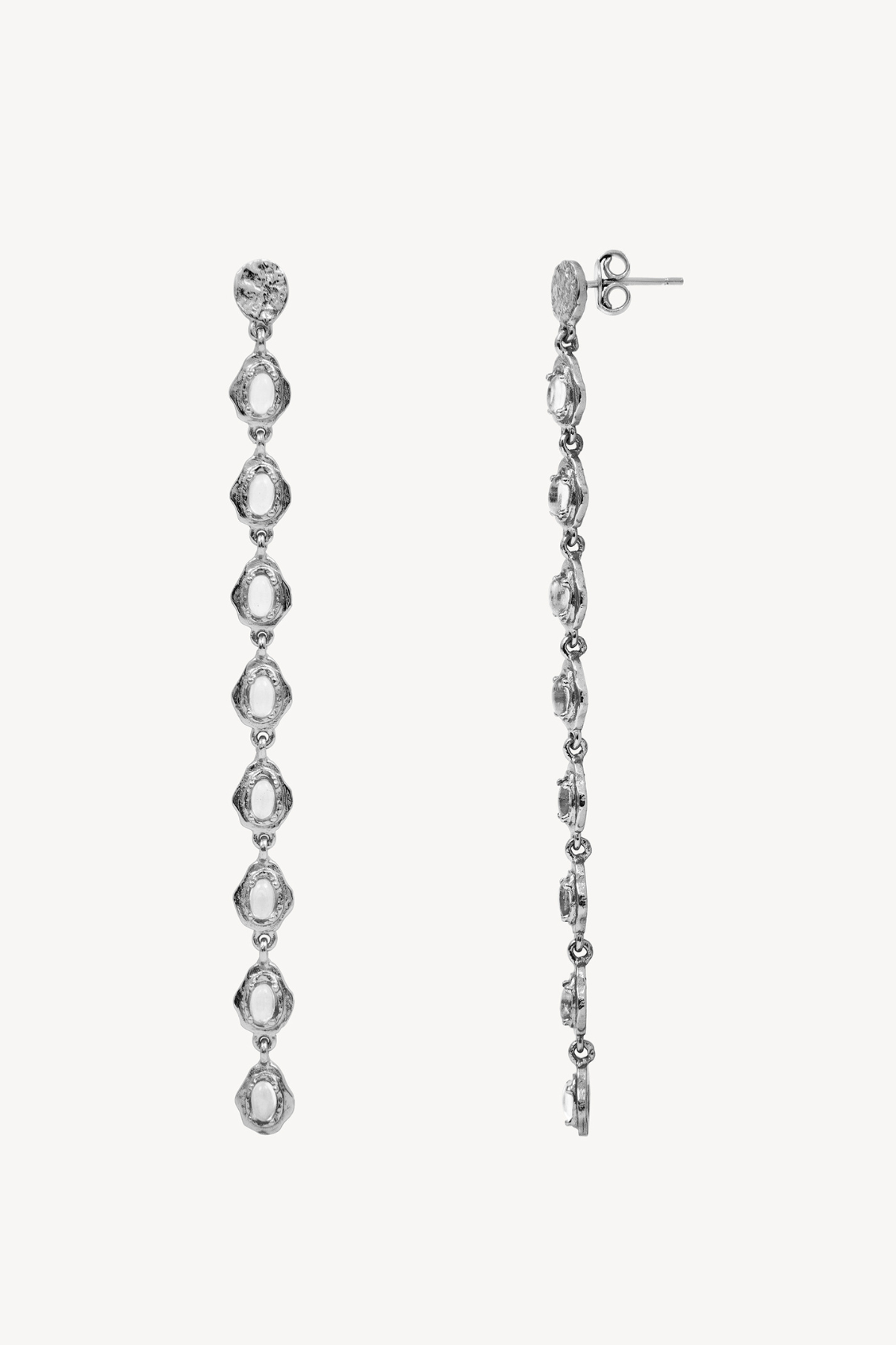 LAMIA SILVER EARRINGS