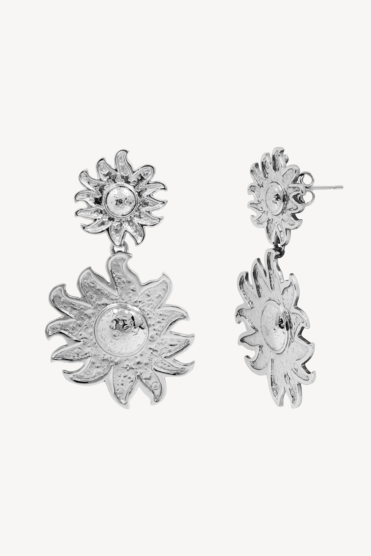 SUNSET PENDIENTES PLATA