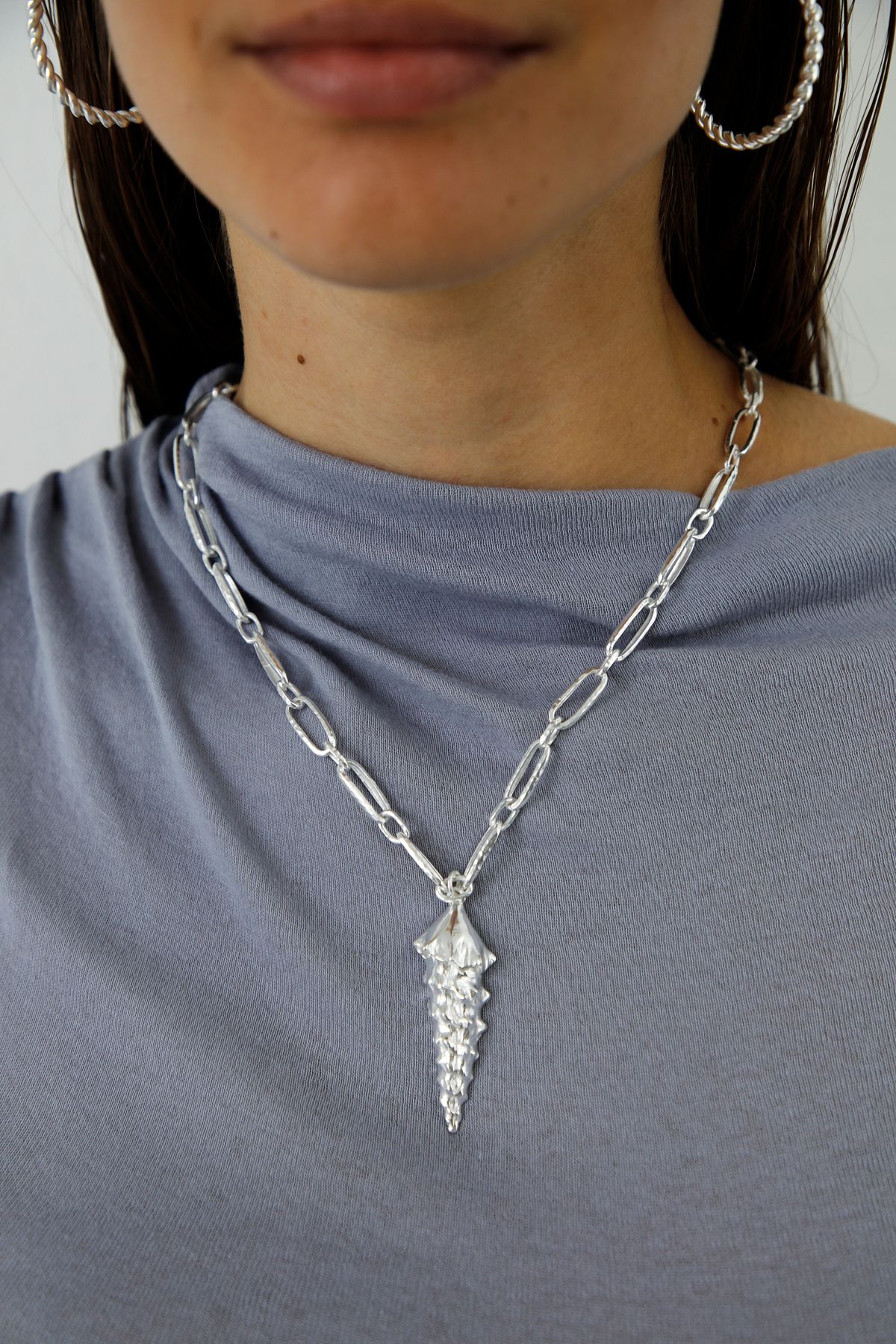 TURQUETA SILVER NECKLACE
