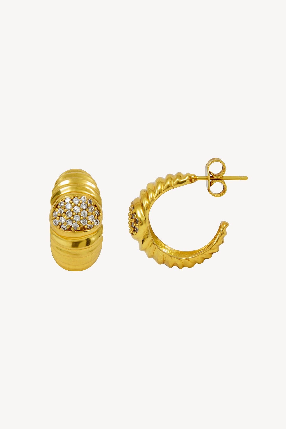 AYALA GOLD EARRINGS