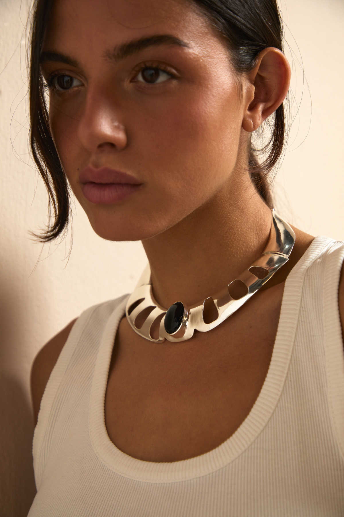UVA SILVER NECKLACE
