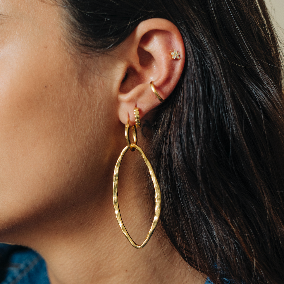 AUDREY GOLDEN EARRINGS