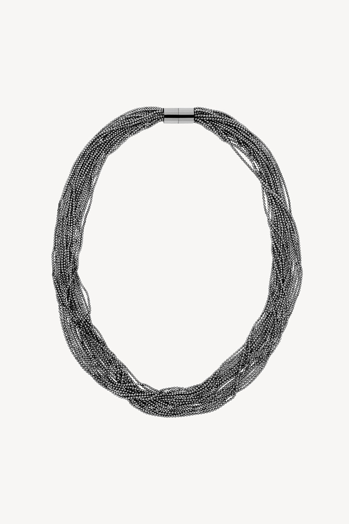 ABBEY SILVER NECKLACE