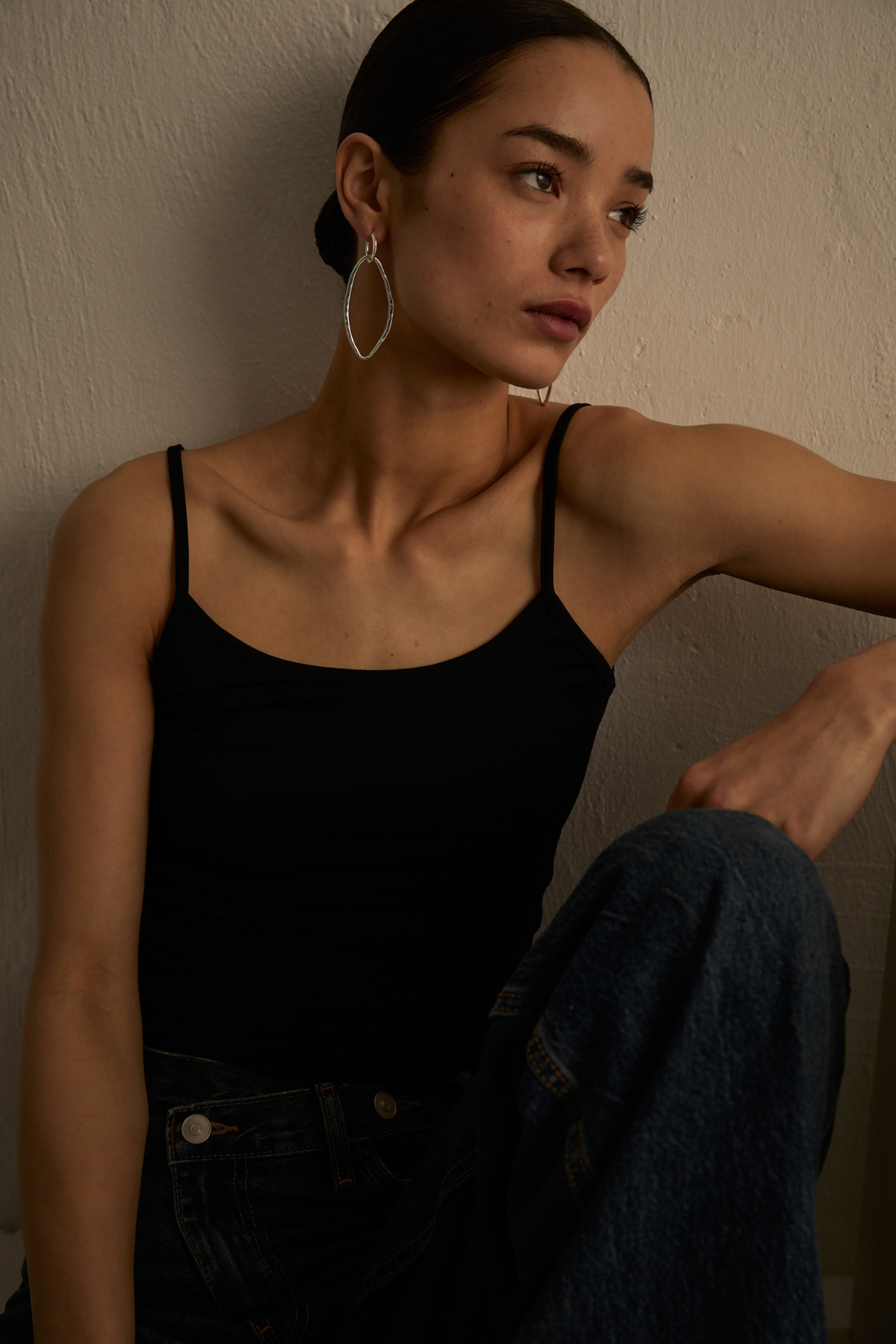 AUDREY SILVER EARRING 