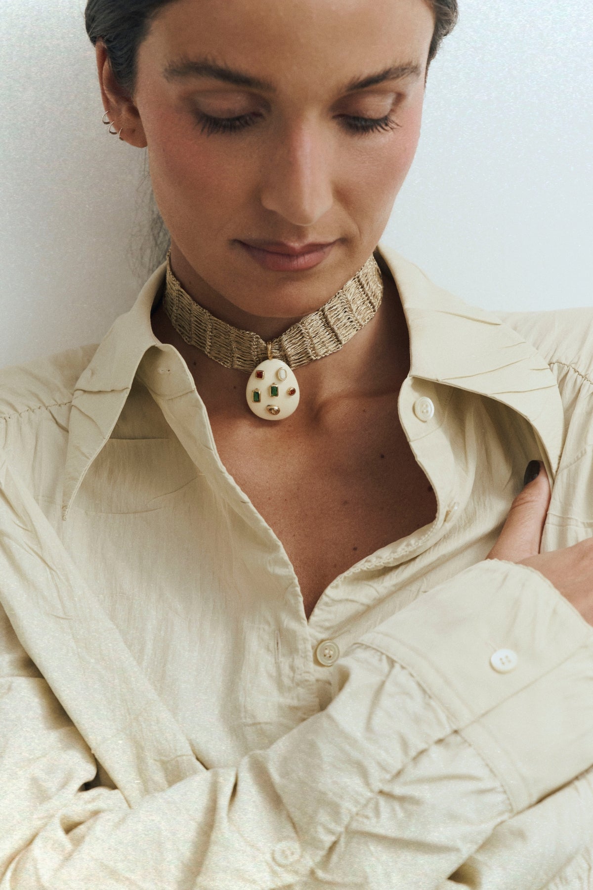 BIANCA COLLAR ORO
