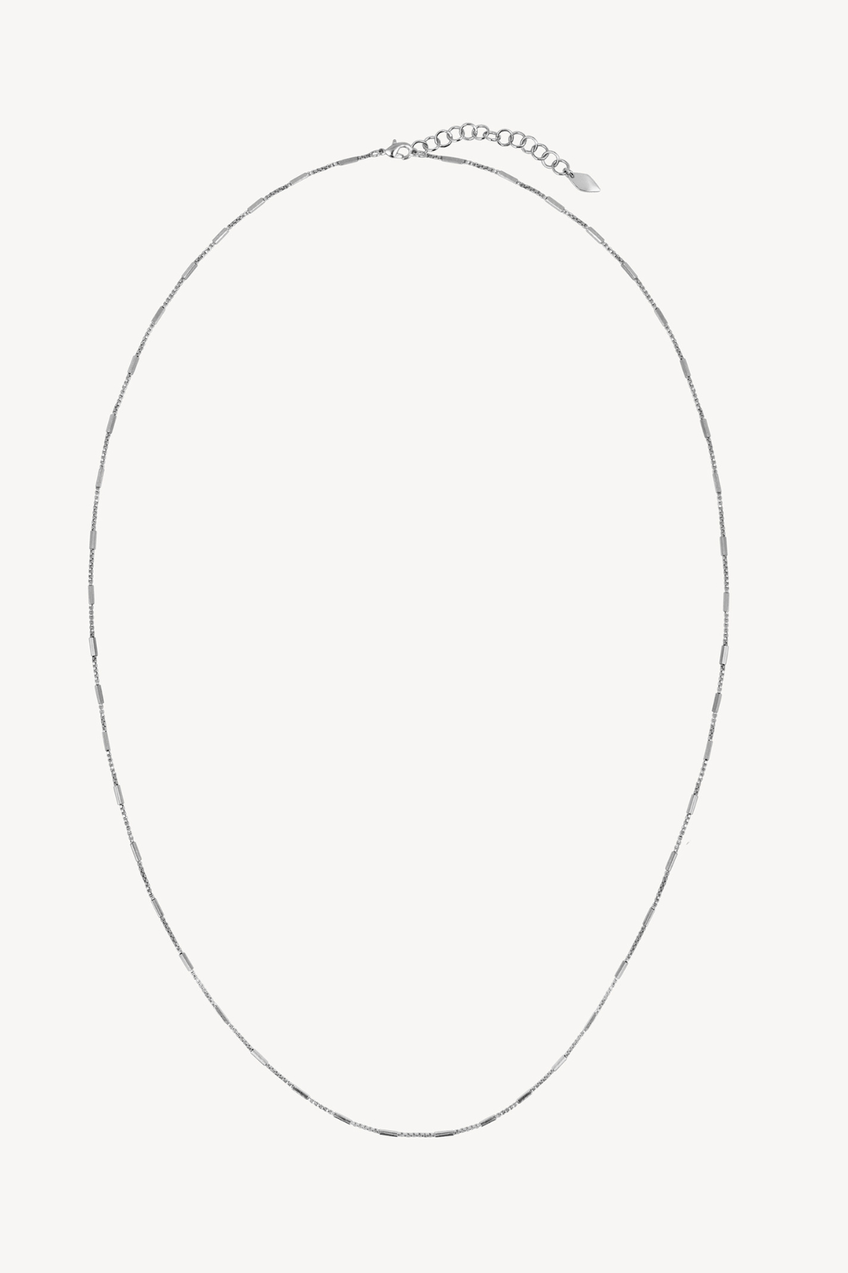 DIX SILVER NECKLACE 70CM