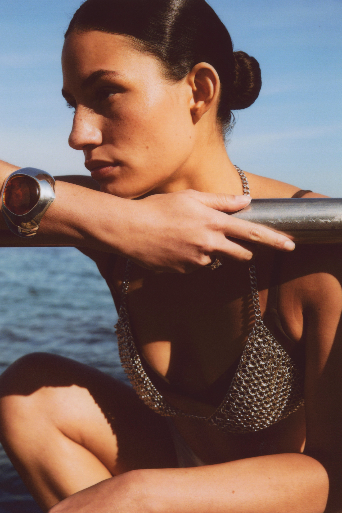 BALI PULSERA PLATA AMBAR