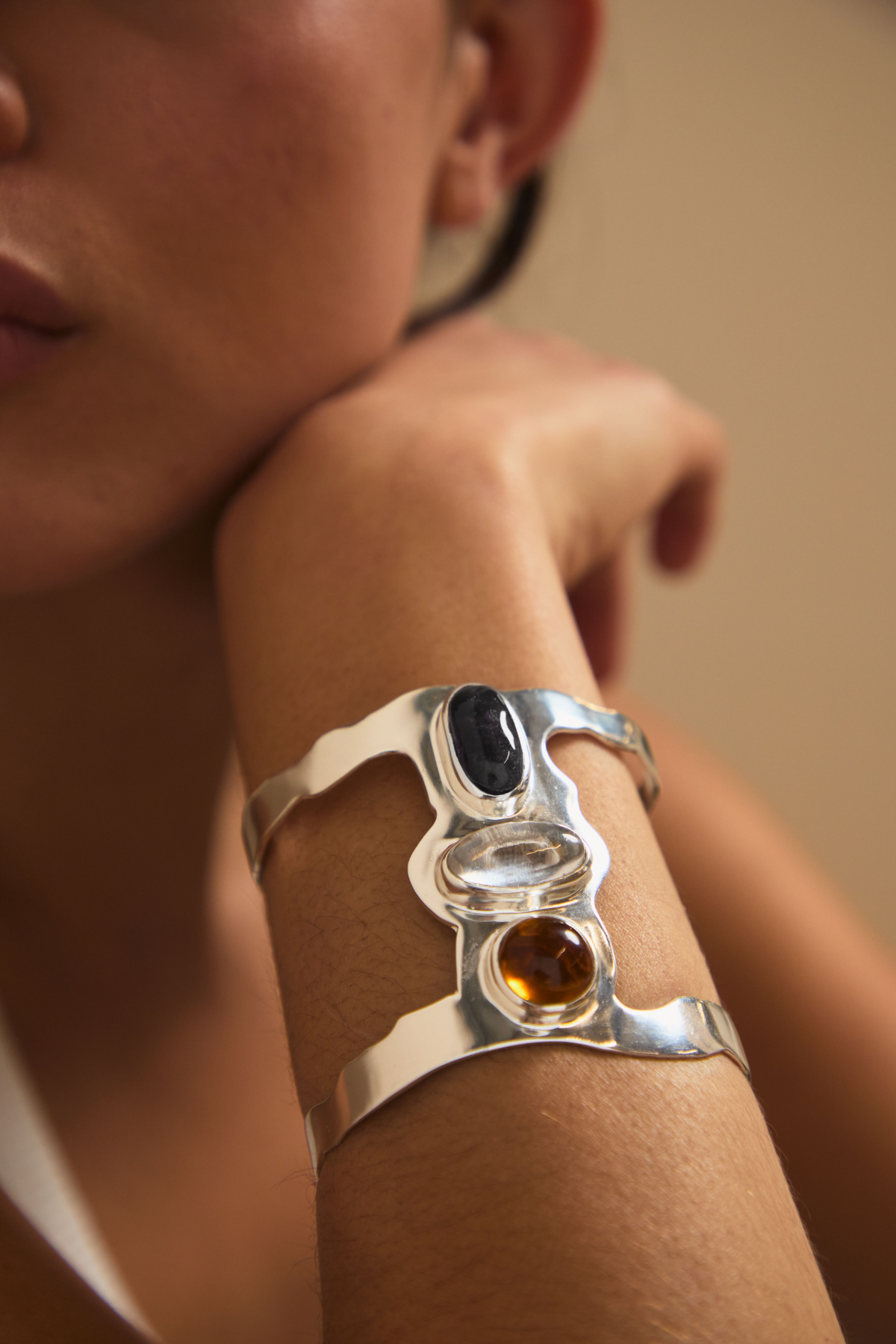 GUAYABA PULSERA PLATA