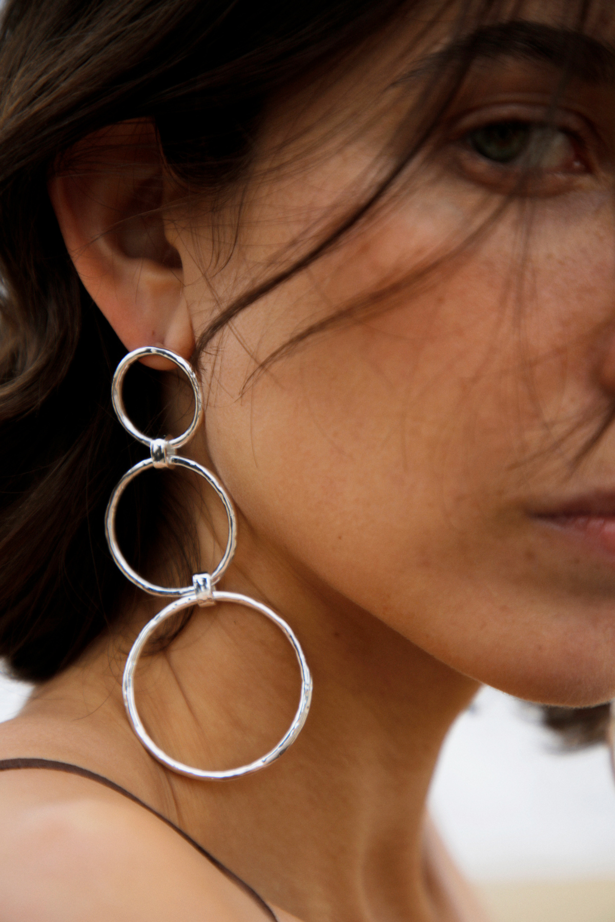 MARS SILVER EARRINGS