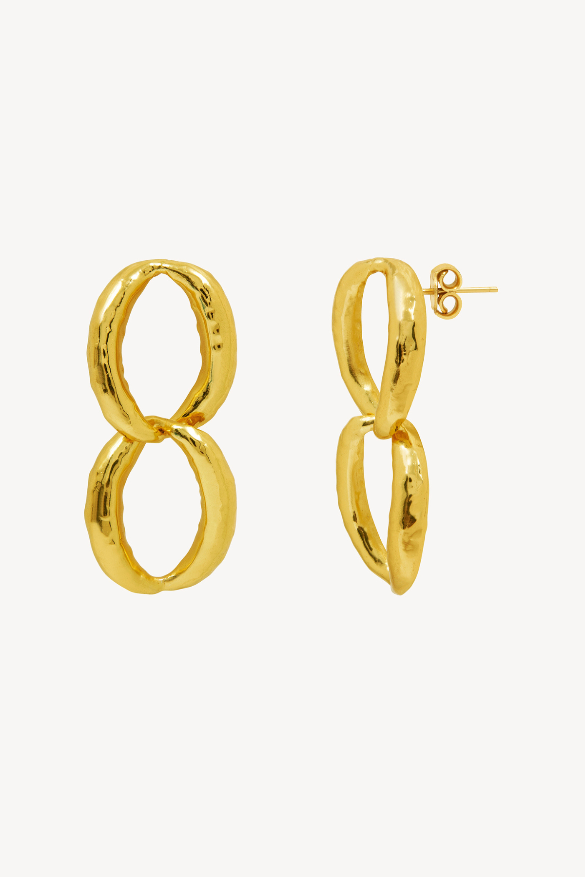 OCHO GOLD EARRINGS