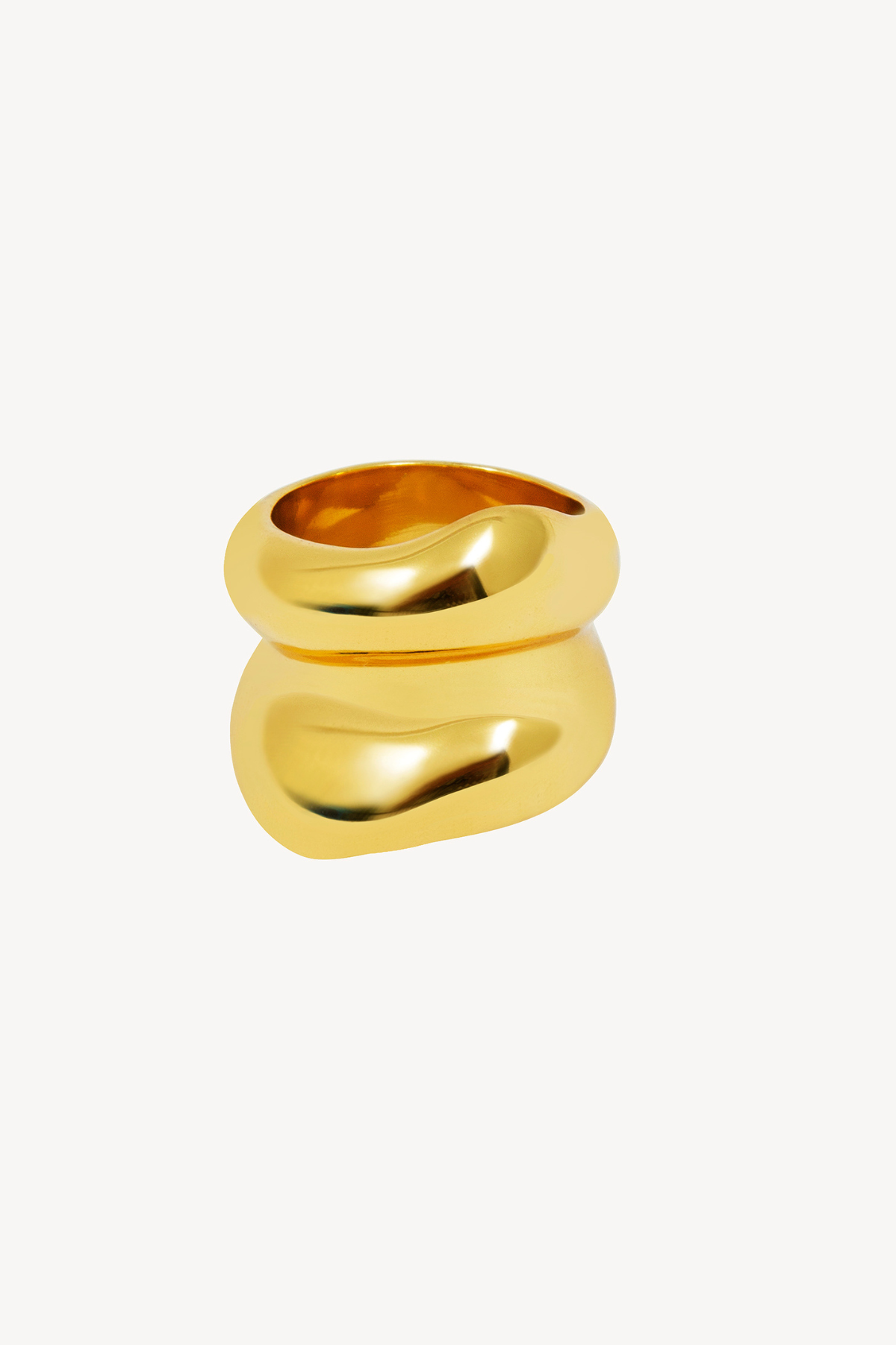 WAVE GOLD RING