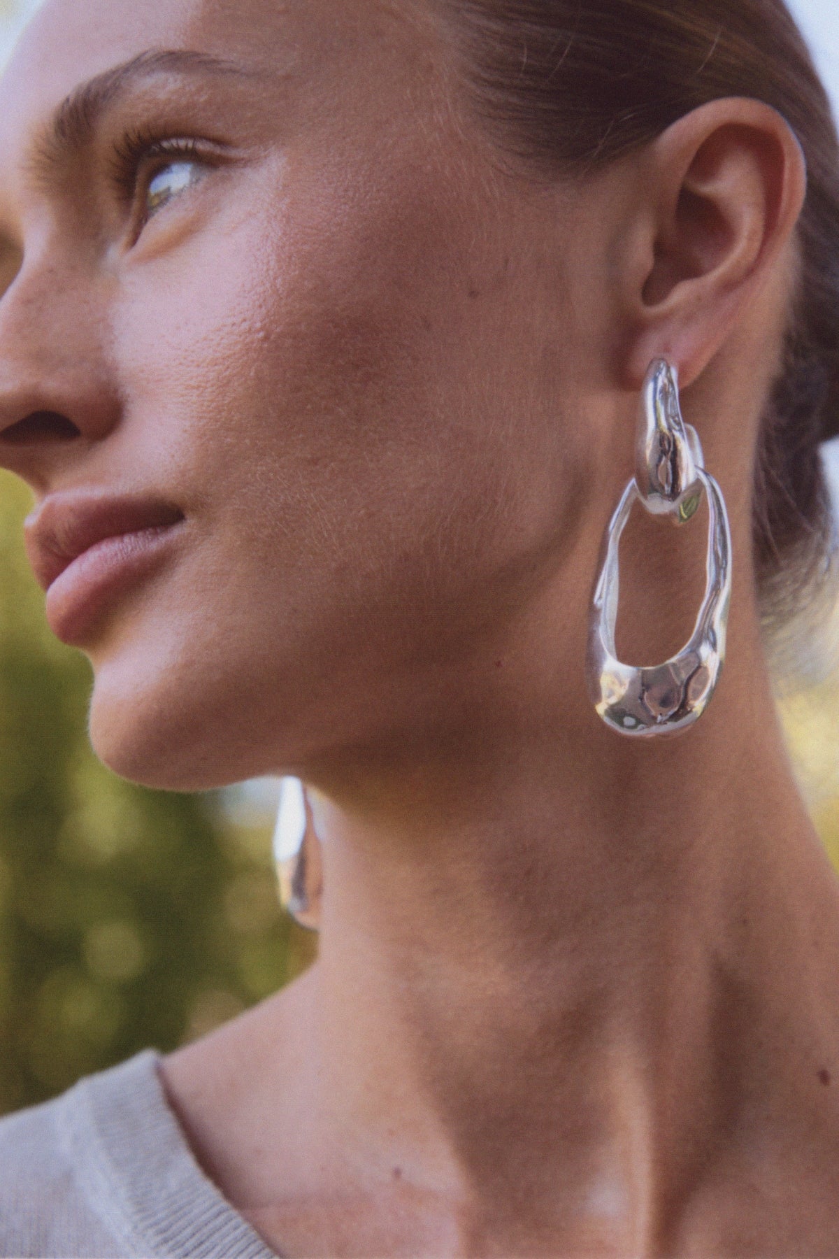 WAVE SILVER EARRINGS