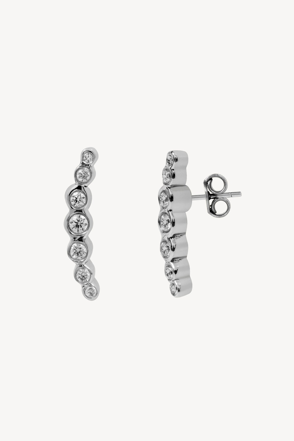 BOND SILVER EARRINGS